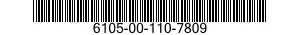 6105-00-110-7809 MOTOR,ALTERNATING CURRENT 6105001107809 001107809