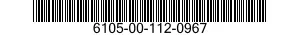 6105-00-112-0967 MOTOR,ALTERNATING CURRENT 6105001120967 001120967
