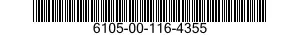 6105-00-116-4355 MOTOR,TORQUE 6105001164355 001164355