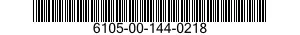 6105-00-144-0218  6105001440218 001440218