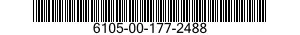 6105-00-177-2488 MOTOR,DIRECT CURRENT 6105001772488 001772488