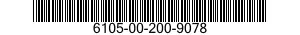 6105-00-200-9078 MOTOR,ALTERNATING CURRENT 6105002009078 002009078