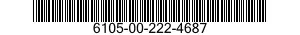 6105-00-222-4687  6105002224687 002224687