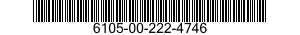 6105-00-222-4746 MOTOR,ALTERNATING CURRENT 6105002224746 002224746
