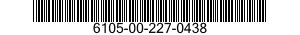 6105-00-227-0438  6105002270438 002270438