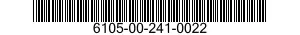 6105-00-241-0022  6105002410022 002410022