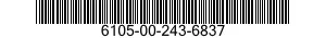 6105-00-243-6837  6105002436837 002436837