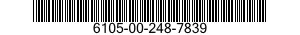 6105-00-248-7839 MOTOR,ALTERNATING CURRENT 6105002487839 002487839