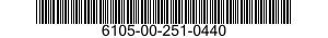 6105-00-251-0440  6105002510440 002510440