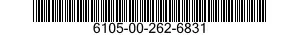6105-00-262-6831  6105002626831 002626831