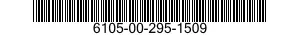 6105-00-295-1509 MOTOR,DIRECT CURRENT 6105002951509 002951509