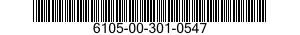 6105-00-301-0547  6105003010547 003010547