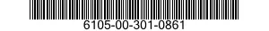 6105-00-301-0861  6105003010861 003010861