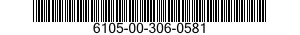 6105-00-306-0581  6105003060581 003060581