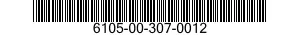 6105-00-307-0012  6105003070012 003070012