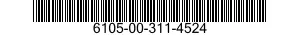 6105-00-311-4524  6105003114524 003114524