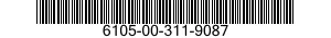 6105-00-311-9087  6105003119087 003119087