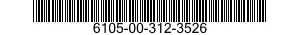 6105-00-312-3526  6105003123526 003123526