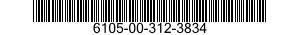 6105-00-312-3834  6105003123834 003123834