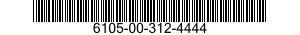 6105-00-312-4444  6105003124444 003124444