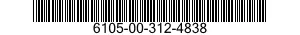 6105-00-312-4838  6105003124838 003124838