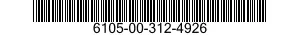 6105-00-312-4926  6105003124926 003124926