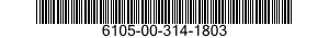 6105-00-314-1803  6105003141803 003141803