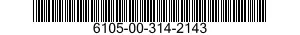 6105-00-314-2143 WINDING,MOTOR FIELD 6105003142143 003142143