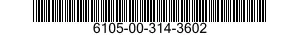 6105-00-314-3602 WINDING,MOTOR FIELD 6105003143602 003143602