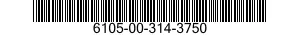 6105-00-314-3750 WINDING,MOTOR FIELD 6105003143750 003143750