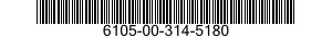 6105-00-314-5180  6105003145180 003145180