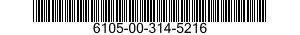 6105-00-314-5216  6105003145216 003145216