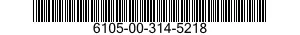 6105-00-314-5218  6105003145218 003145218