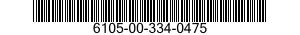 6105-00-334-0475  6105003340475 003340475