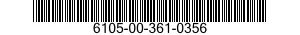 6105-00-361-0356  6105003610356 003610356