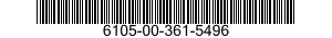 6105-00-361-5496  6105003615496 003615496