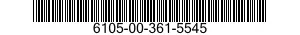 6105-00-361-5545  6105003615545 003615545