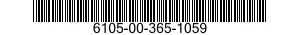 6105-00-365-1059  6105003651059 003651059