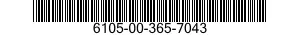 6105-00-365-7043  6105003657043 003657043