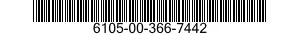 6105-00-366-7442  6105003667442 003667442