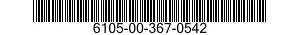 6105-00-367-0542  6105003670542 003670542