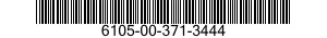 6105-00-371-3444 MOTOR-TACHOMETER GENERATOR 6105003713444 003713444
