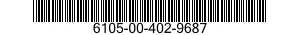 6105-00-402-9687 MOTOR,ALTERNATING CURRENT 6105004029687 004029687