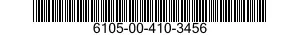 6105-00-410-3456  6105004103456 004103456