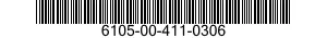 6105-00-411-0306 CONTROL BOX,MOTOR 6105004110306 004110306
