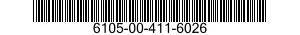 6105-00-411-6026  6105004116026 004116026