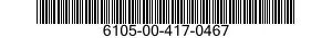 6105-00-417-0467  6105004170467 004170467