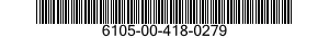 6105-00-418-0279  6105004180279 004180279