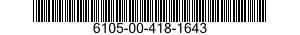 6105-00-418-1643  6105004181643 004181643