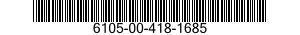 6105-00-418-1685  6105004181685 004181685